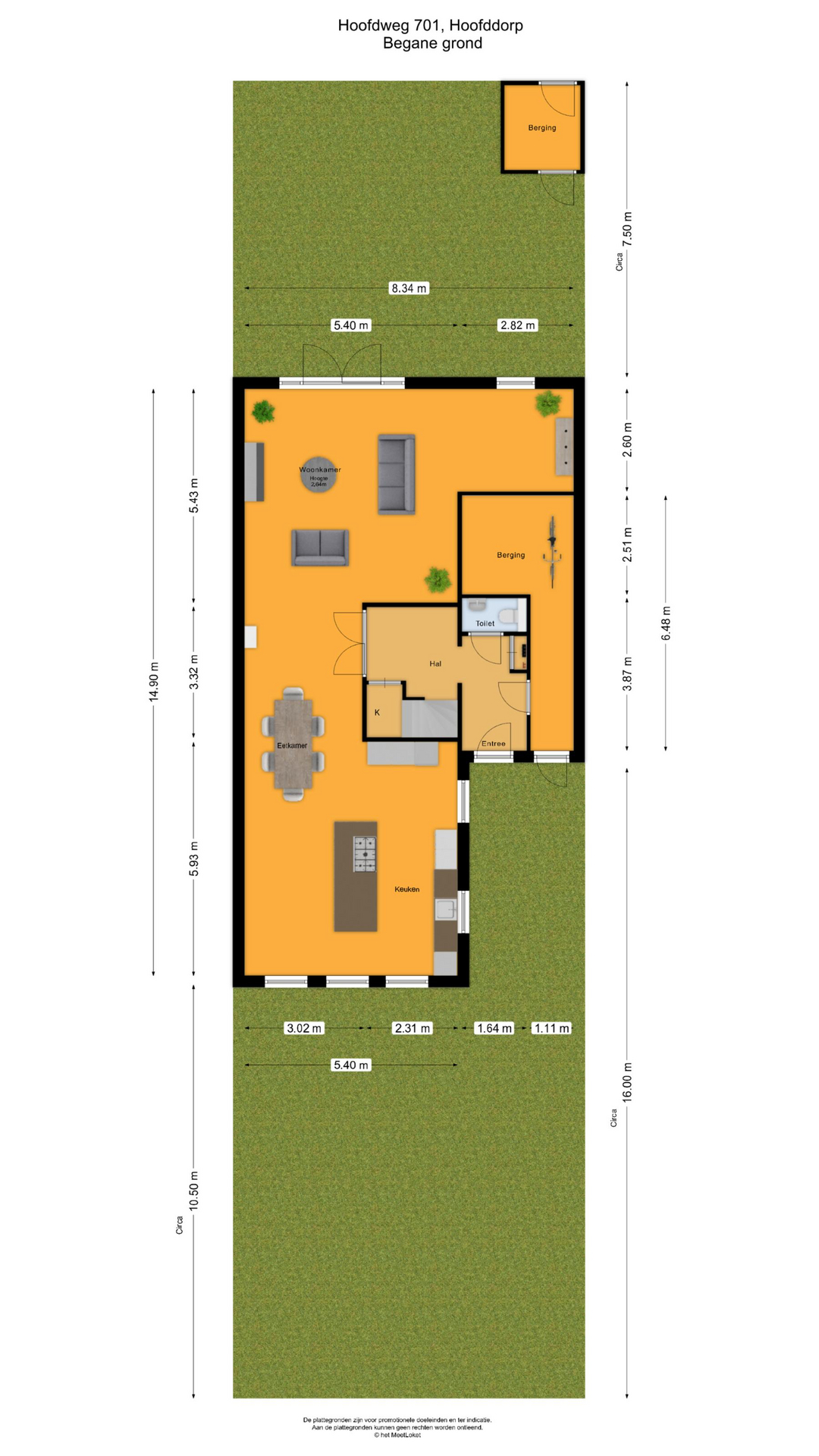 Hoofdweg 701 , 2131 BD Hoofddorp map